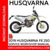 Husqvarna FE 250 2019 Service Workshop Manual