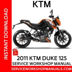 KTM Duke 125 2011 Service Workshop Manual