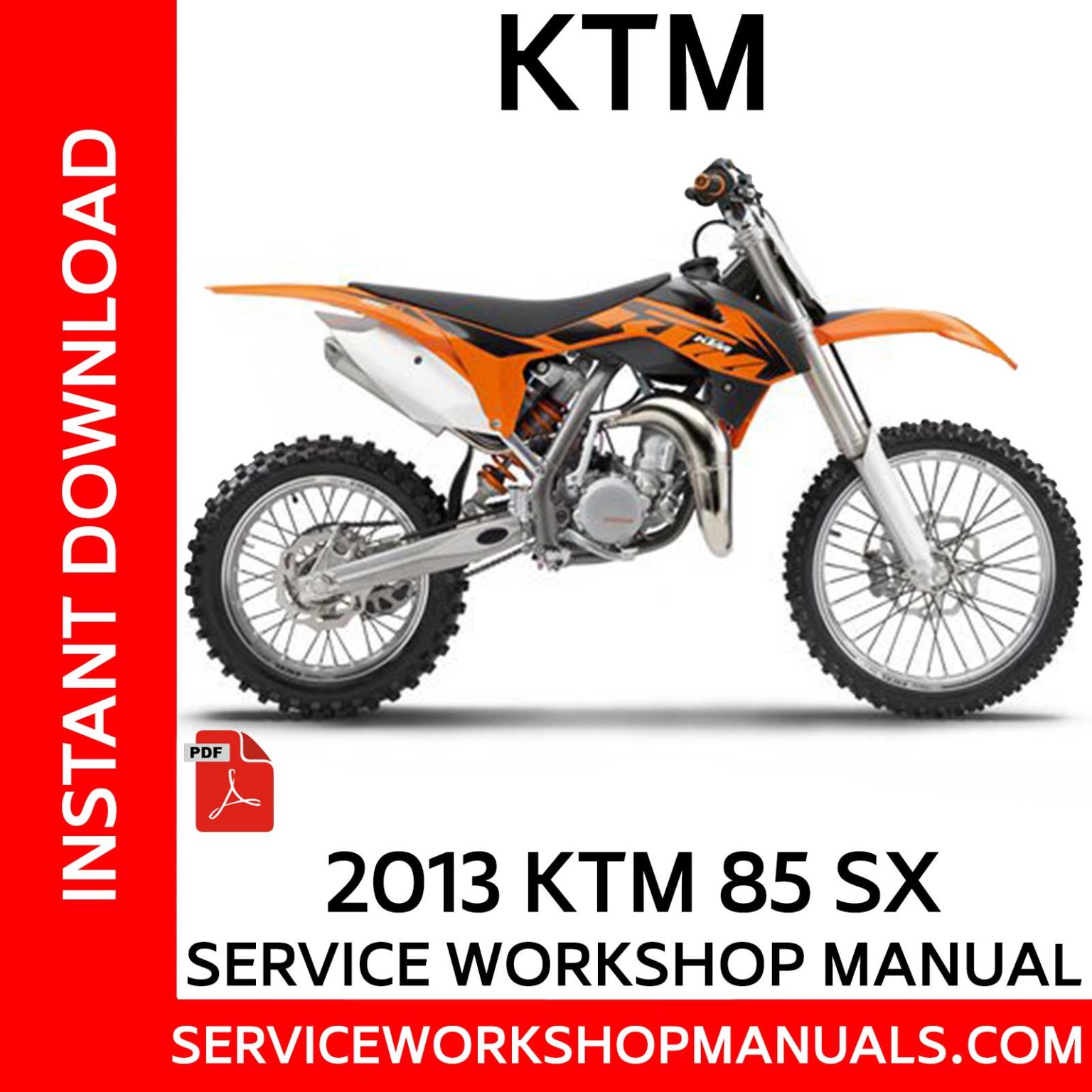 KTM 85 SX 2015 Service Manual Service Manuals