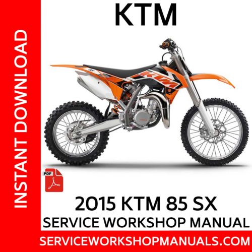 KTM 85 SX 2015 Service Workshop Manual