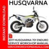 Husqvarna 701 Enduro 2016 Service Workshop Manual