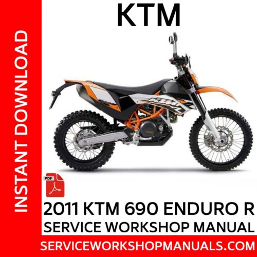KTM 690 Enduro R 2011 Service Workshop Manual