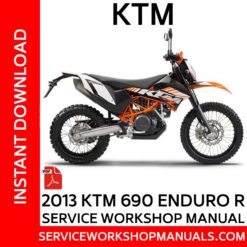 KTM 690 Enduro R 2013 Service Workshop Manual