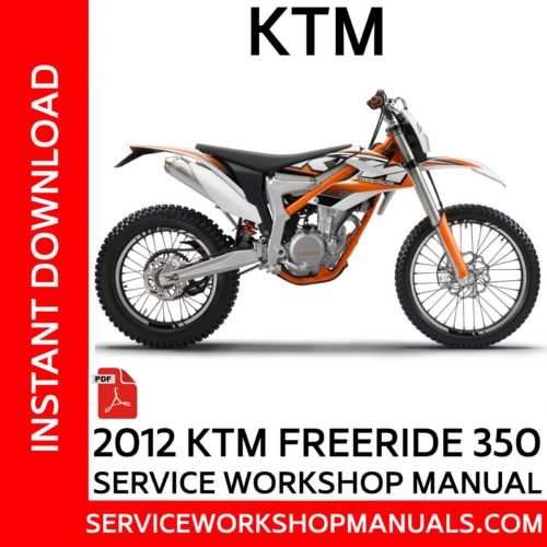 KTM Freeride 350 2012 Service Workshop Manual