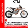 KTM Freeride 350 2013 Service Workshop Manual