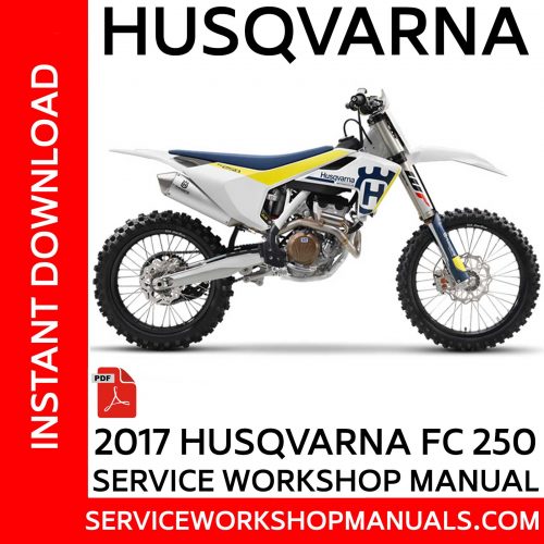 Husqvarna FC 250 2017 Service Workshop Manual