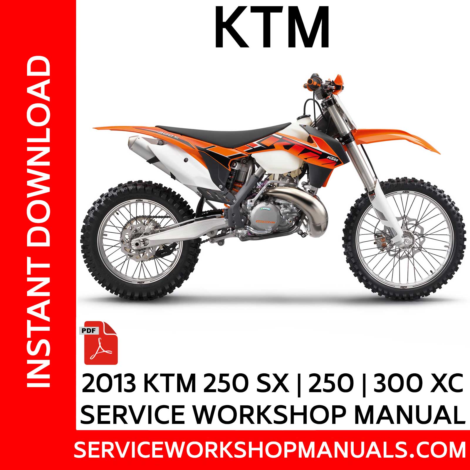 KTM 250 SX 250 300 XC 2014 Service Manual Service Manuals
