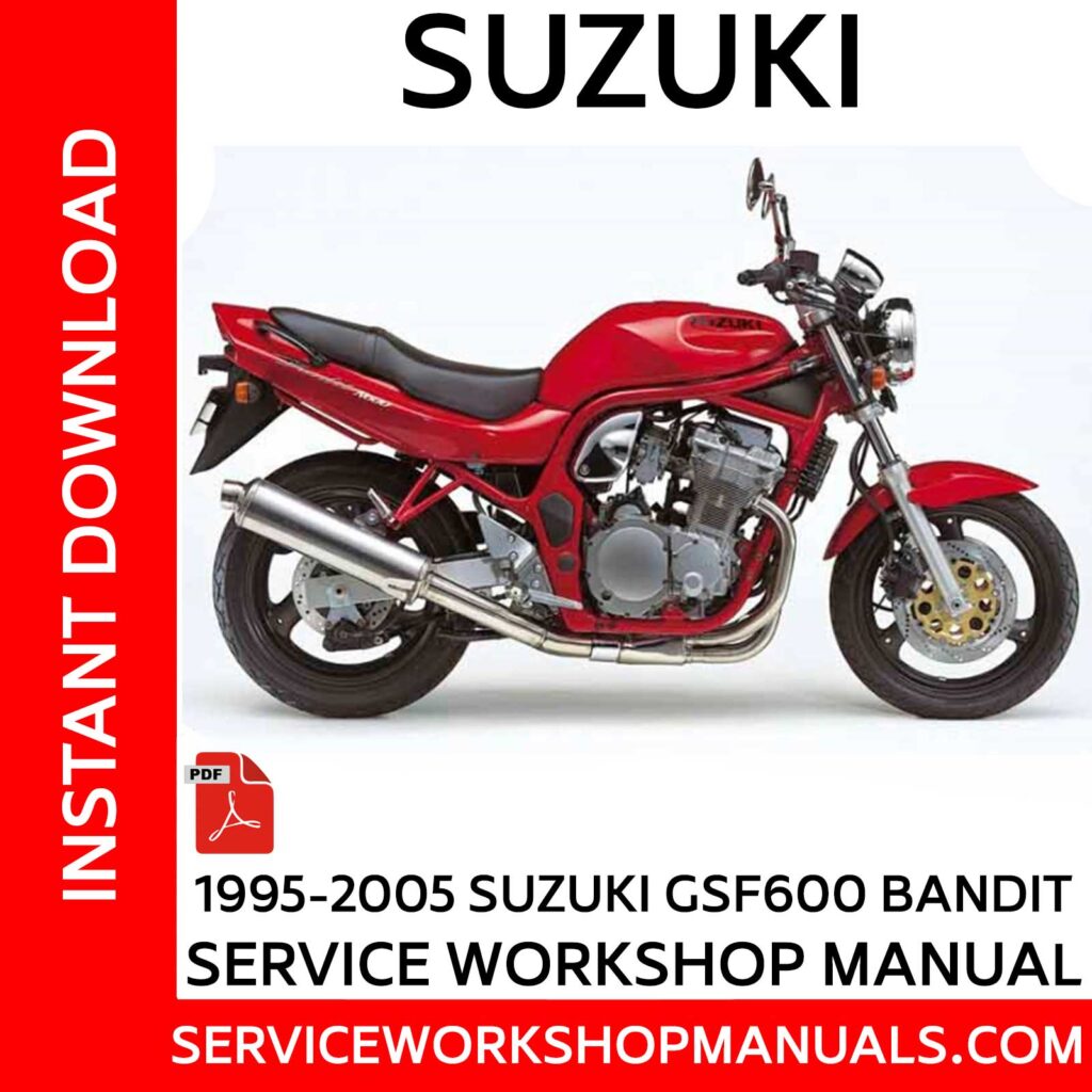 Suzuki Bandit GSF600 1995-2005 Service Workshop Manual - Service