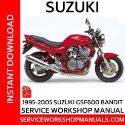 Suzuki Bandit GSF600 1995-2005 Service Workshop Manual