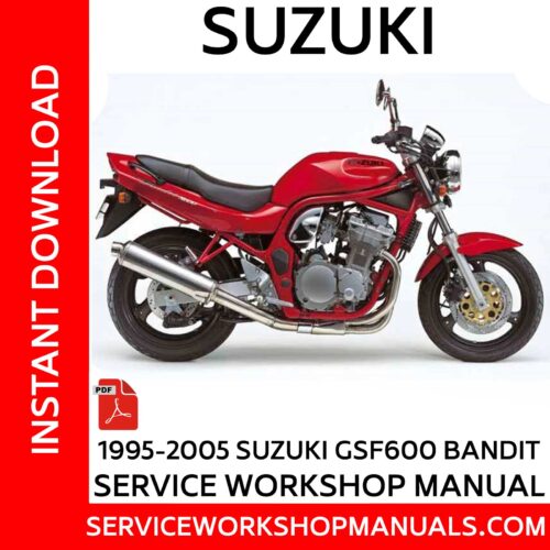 Suzuki Bandit GSF600 1995-2005 Service Workshop Manual