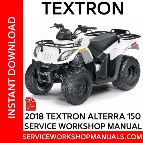 Textron Alterra 150 2018 Service Workshop Manual
