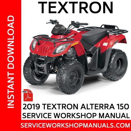Textron Alterra 150 2019 Service Workshop Manual