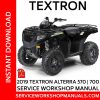 Textron Alterra 570 | 700 2019 Service Workshop Manual
