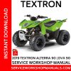 Textron Alterra 90 | DVX 90 2019 Service Workshop Manual