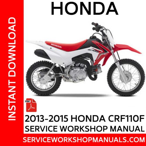 Honda CRF110F 2013 2014 2015 Service Workshop Manual