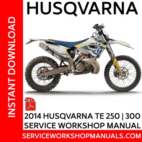 Husqvarna TE 250 | 300 2014 Service Workshop Manual