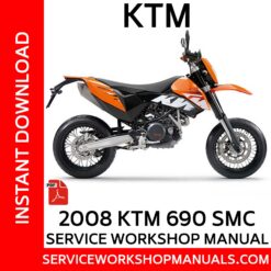 KTM 690 SMC 2008 Service Workshop Manual