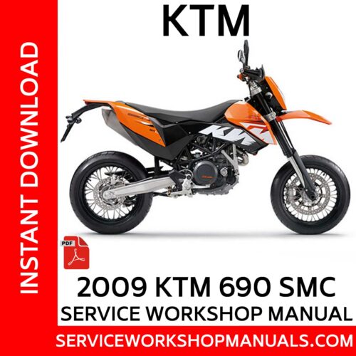 KTM 690 SMC 2009 Service Workshop Manual