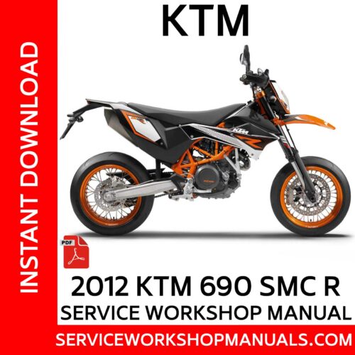 KTM 690 SMC 2012 Service Workshop Manual