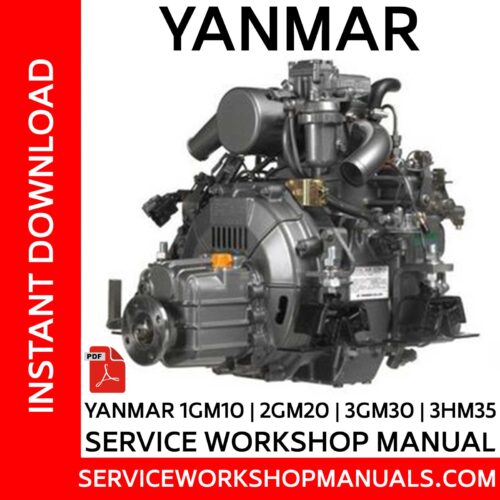 Yanmar 1GM10 | 2GM20 | 3GM30 | 3HM35 Service Workshop Manual