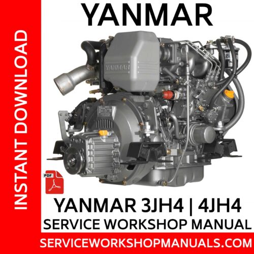 Yanmar 3JH4 | 4JH4 Service Workshop Manual