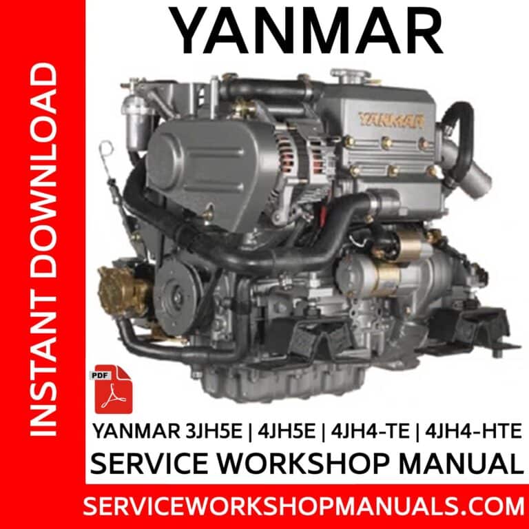 Yanmar 6LP | 6LPA Service Workshop Manual - Service Workshop Manuals