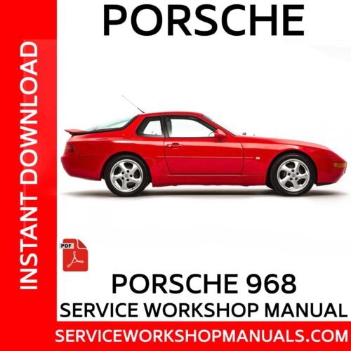 Porsche 968 Service Workshop Manual